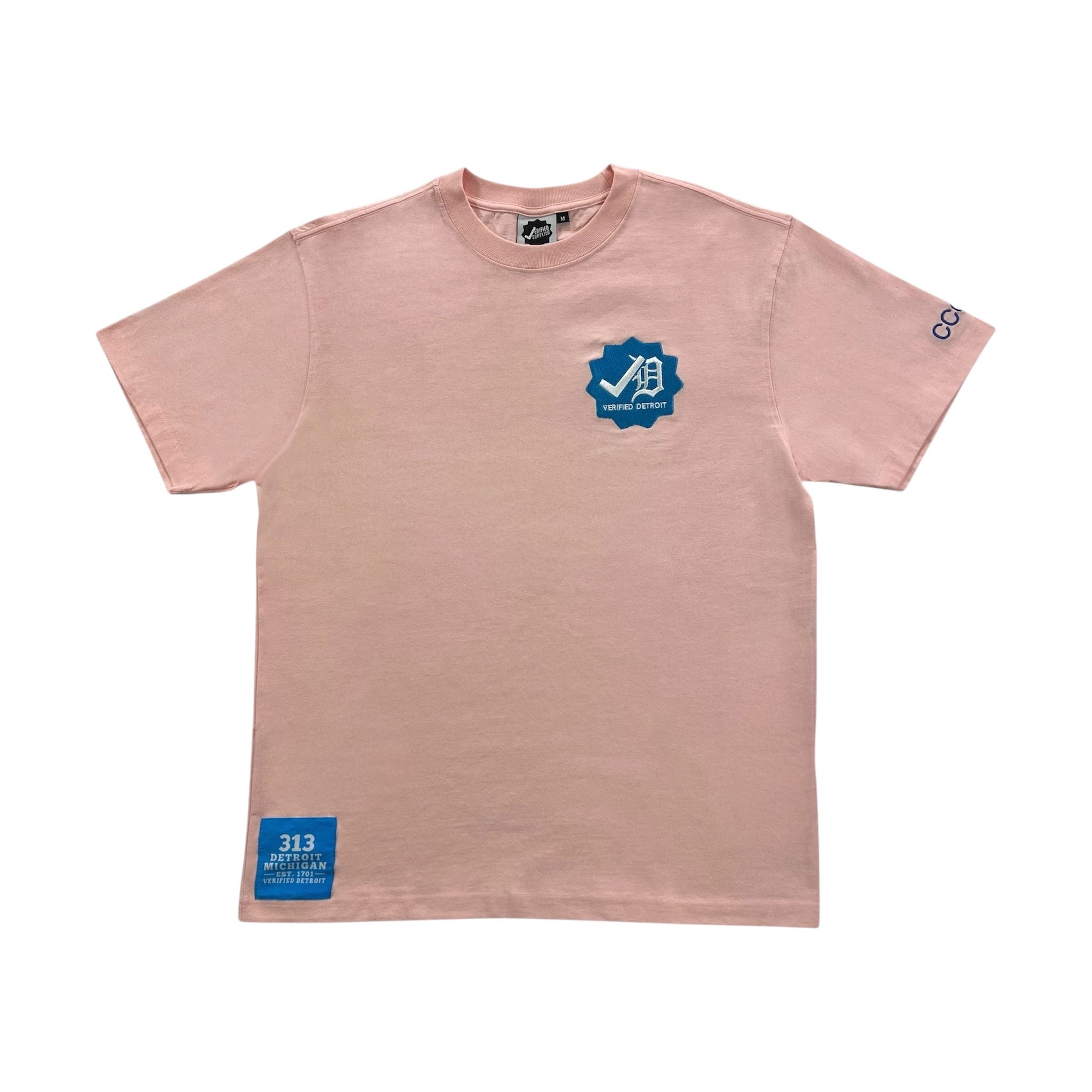 Rosy Brown Signature T-Shirt (Pink)