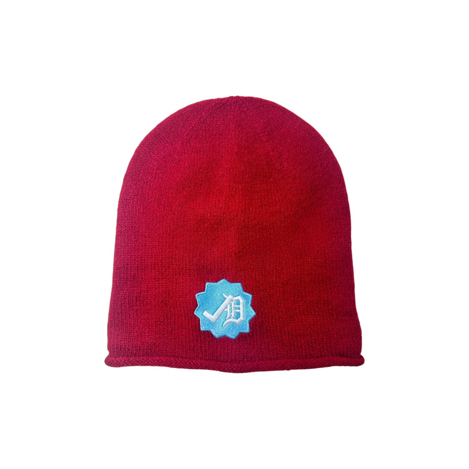 Brown Verified Beanie (Burgundy)