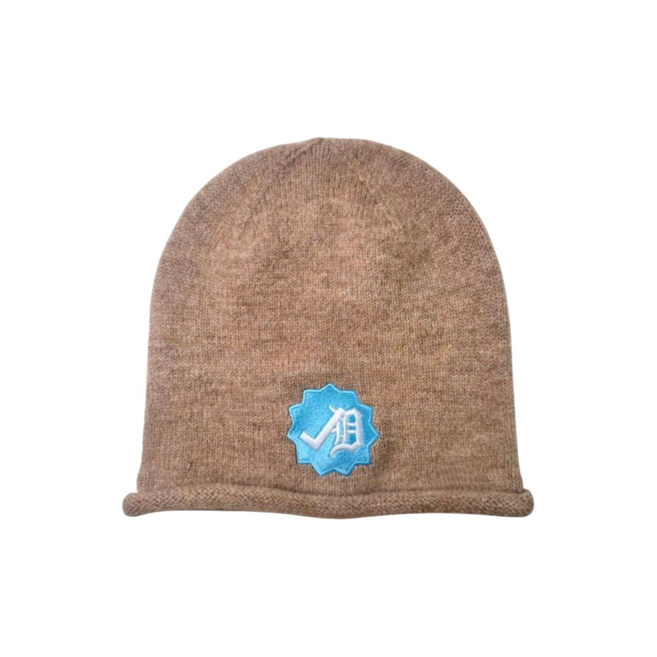 Rosy Brown Verified Beanie (Pink Leather)