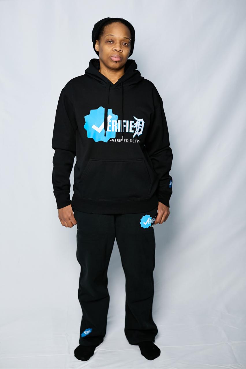 Verified jogging suit (black)