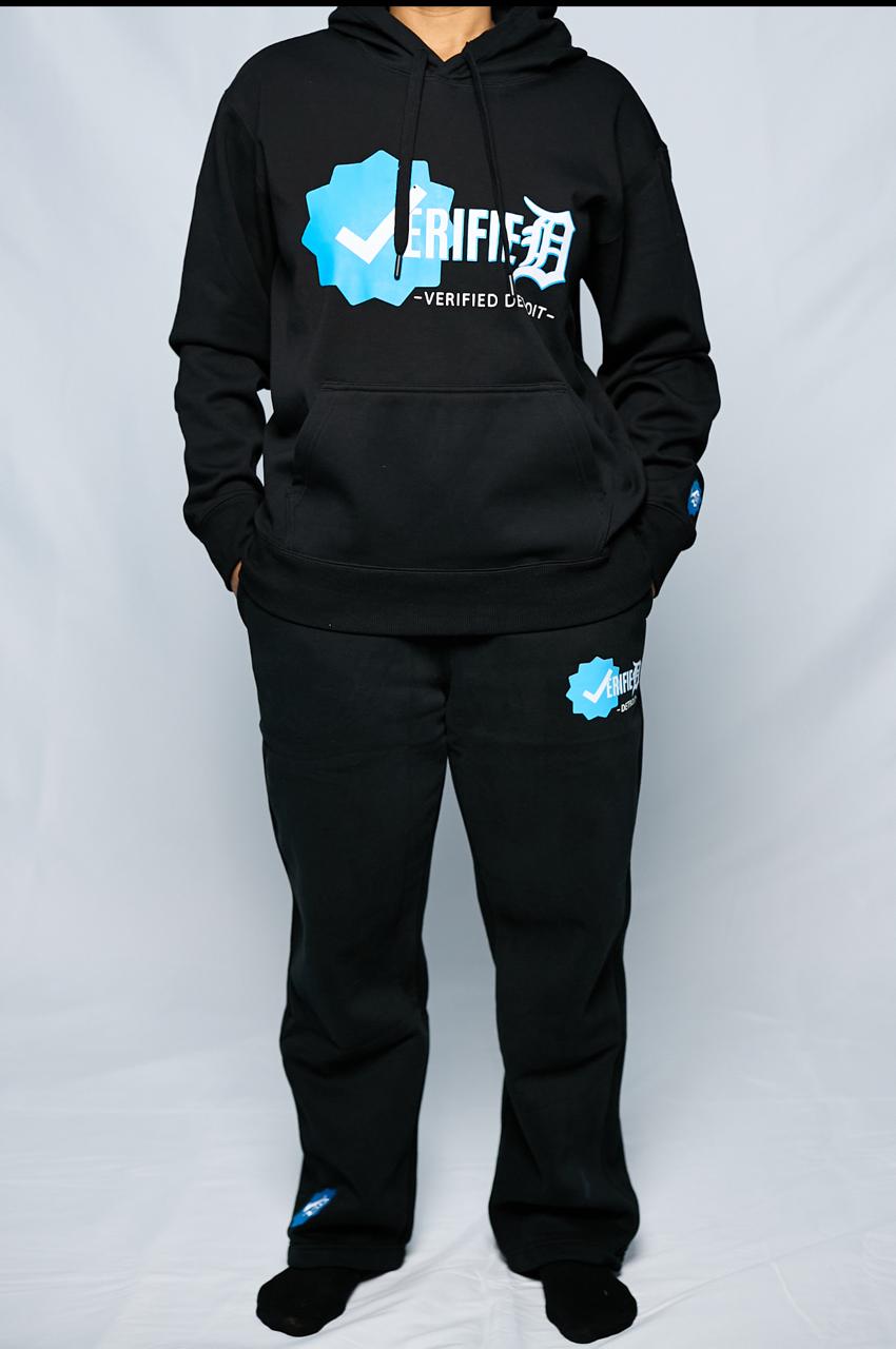 Verified jogging suit (black)