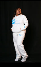 Verified jogging suit (white)