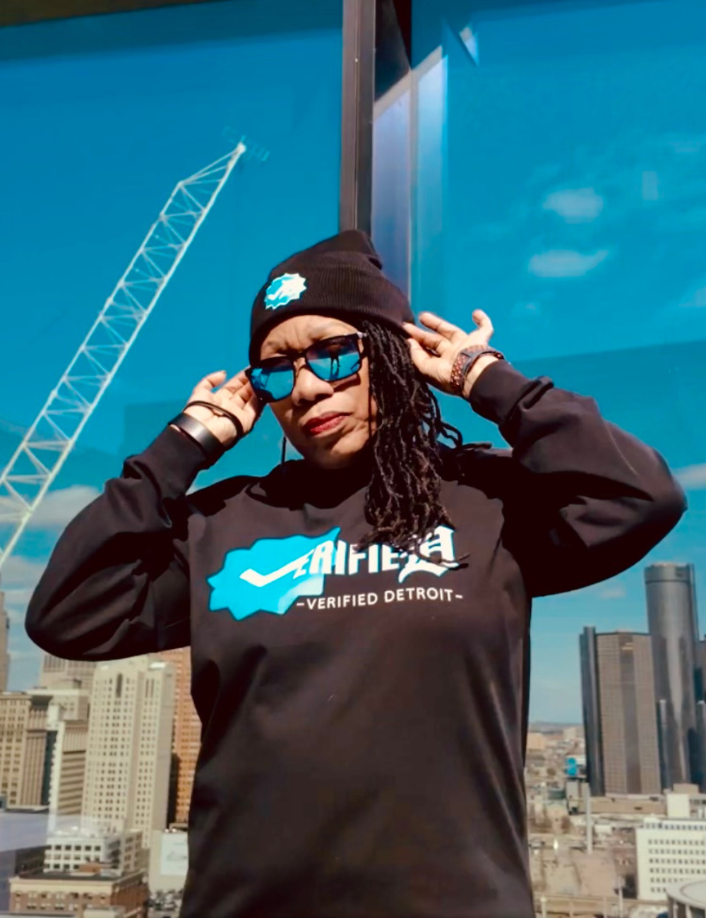 Verified jogging suit (black)